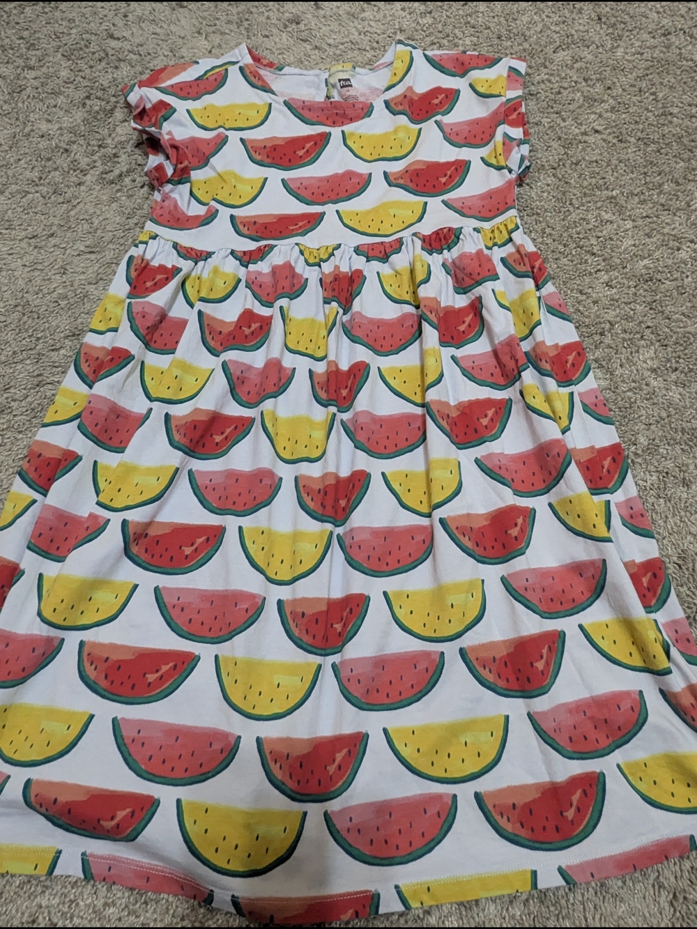 Tea Collection Watermelon Print Dress